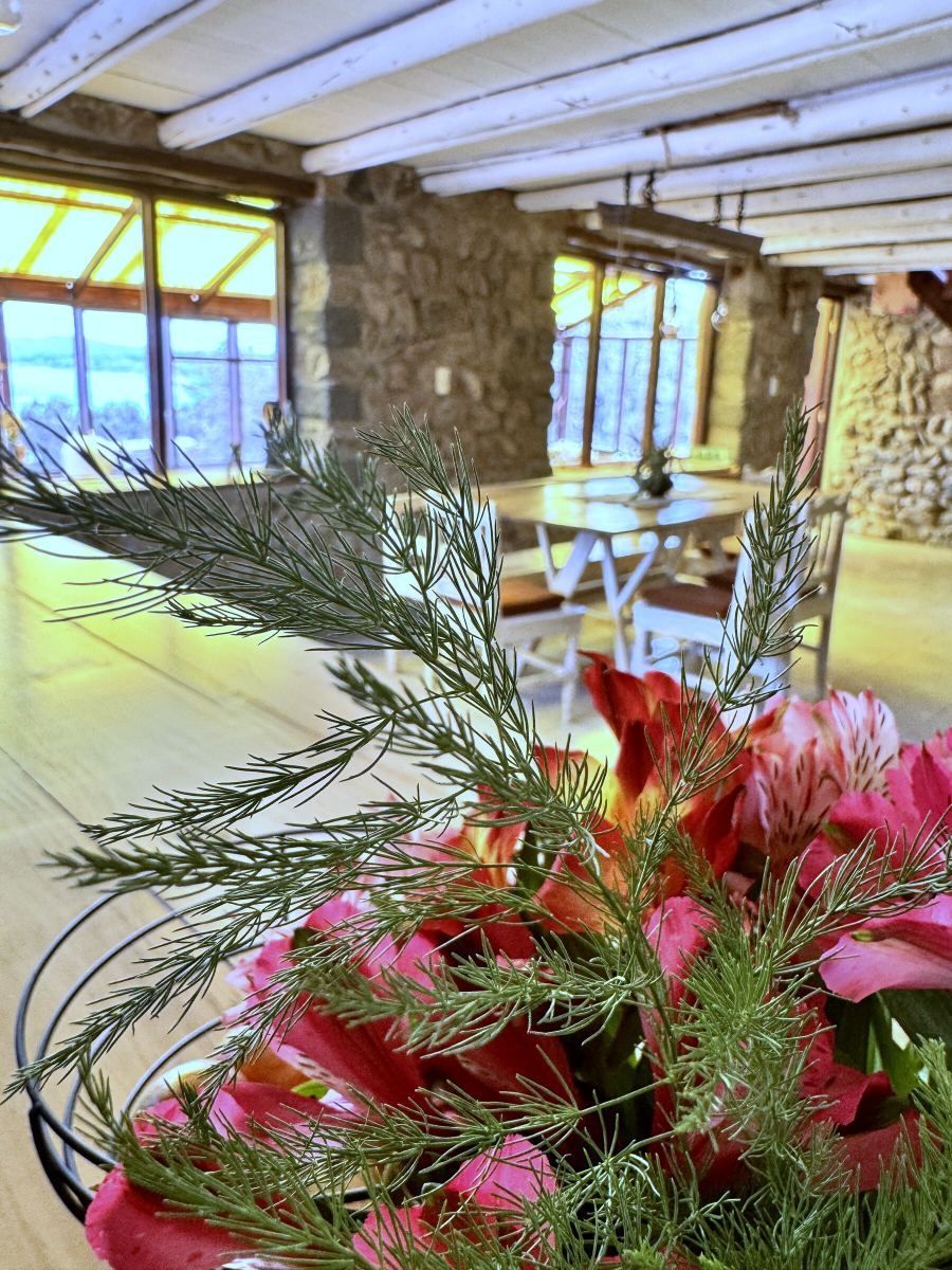 Blumen auf dem Tisch